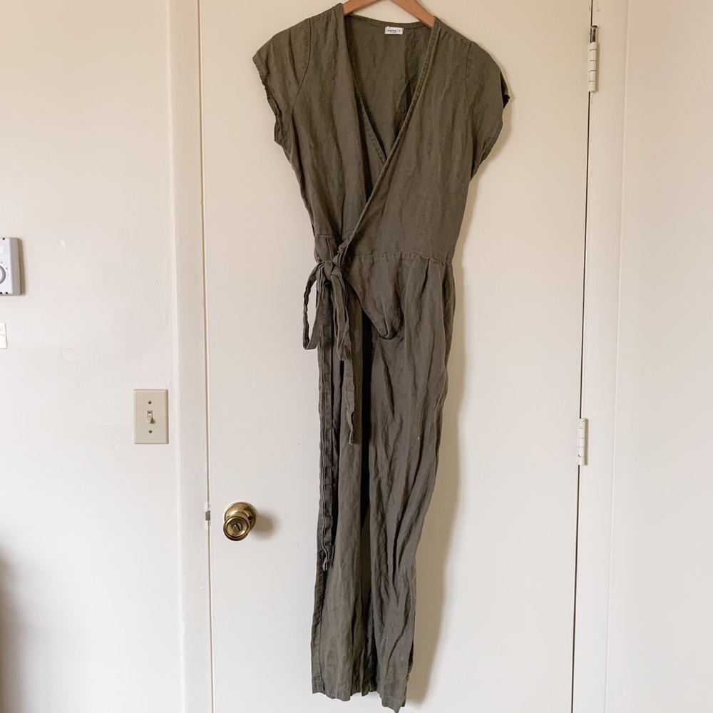 Fin & Vince Wrap Jumpsuit